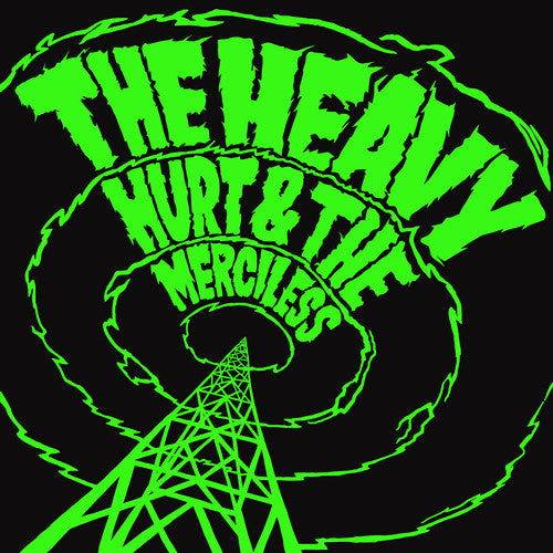 the album cover for The Heavy - Hurt & The Merciless