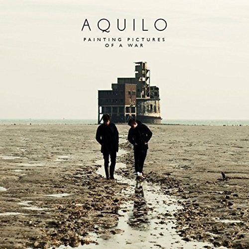 the album cover for Aquilo - Painting Pictures of a War