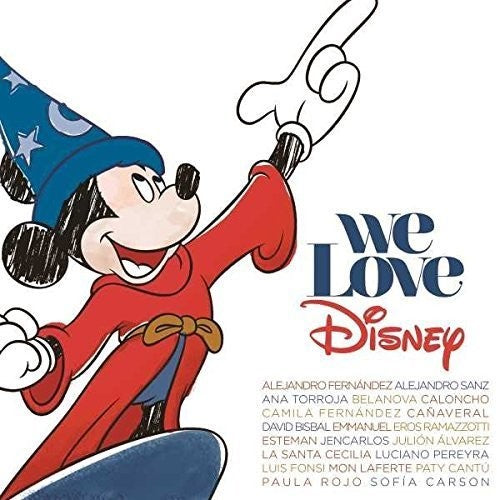 the album cover for We Love Disney / Various - We Love Disney
