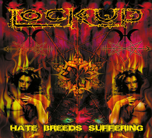 the album cover for Lock Up - Hate Breeds Suffering