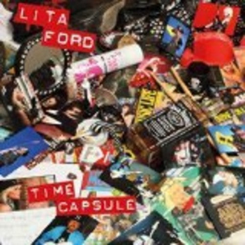 the album cover for Lita Ford - Time Capsule