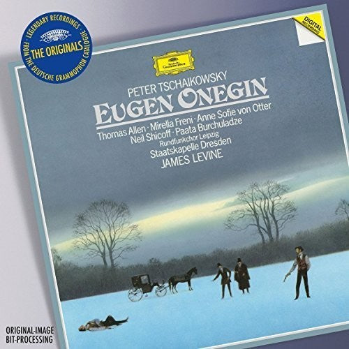 the album cover for Freni / Von Otter / Levine / Staatskapelle Dresden - Originals: Tchaikovsky Eugen Onegin