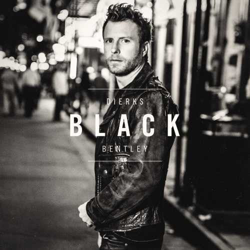 the album cover for Dierks Bentley - Black