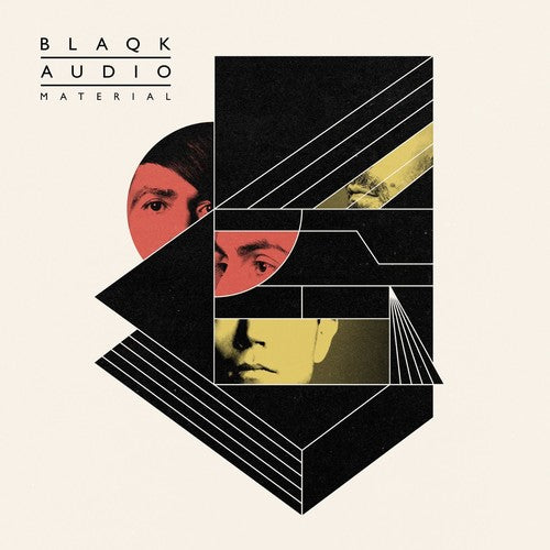 the album cover for Blaqk Audio - Material [Vinyl]