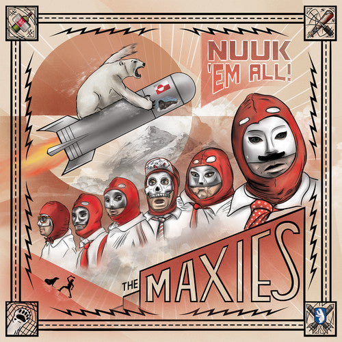 the album cover for The Maxies - Nuuk 'em All