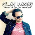 the album cover for Alex Dezen - California / Iowa