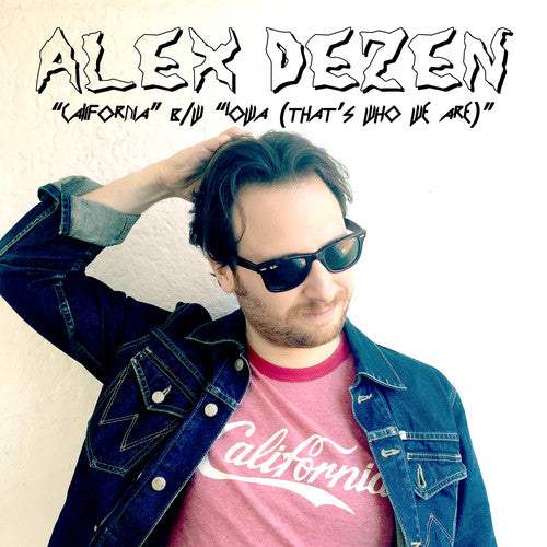 the album cover for Alex Dezen - California / Iowa