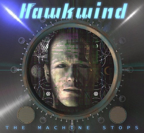 the album cover for Hawkwind - The Machine Stops