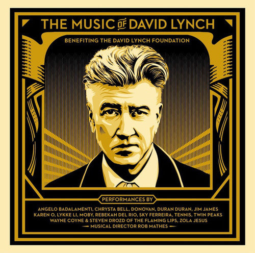 the album cover for Music Of David Lynch / Various - The Music Of David Lynch [2 LP]