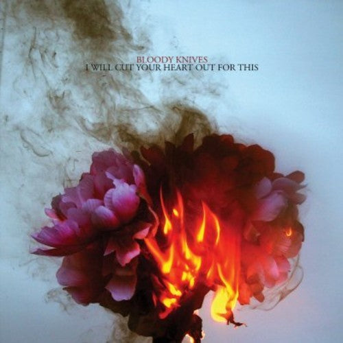 the album cover for Bloody Knives - I Will Cut Your Heart Out for This