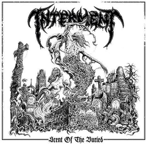 the album cover for Interment - Scent of the Buried