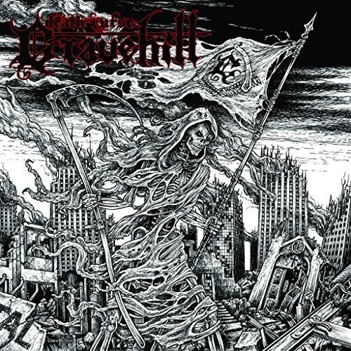 the album cover for Gravehill - Death Curse