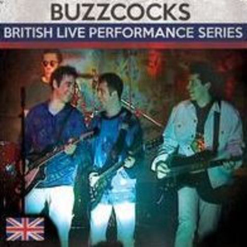 the album cover for Buzzcocks - British Live Performance Series