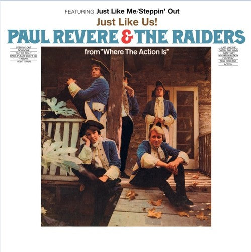 the album cover for Paul Revere / Raiders / Lindsay,Mark - Just Like Us (Gate) [Limited Edition] [180 Gram] (Aniv)
