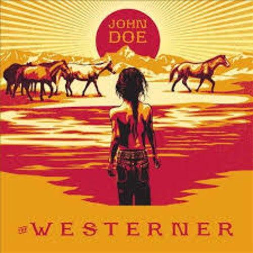 the album cover for John Doe - The Westerner [Vinyl]
