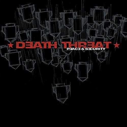 the album cover for Death Threat - Peace & Security [Vinyl]