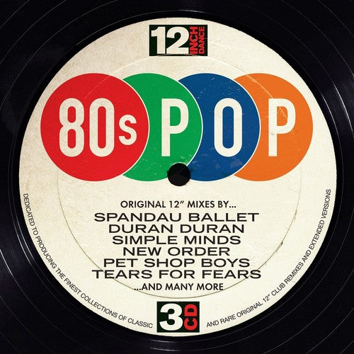 the album cover for 12-Inch Dance-80s Pop / Various Uk - 12-Inch Dance-80s Pop / Various