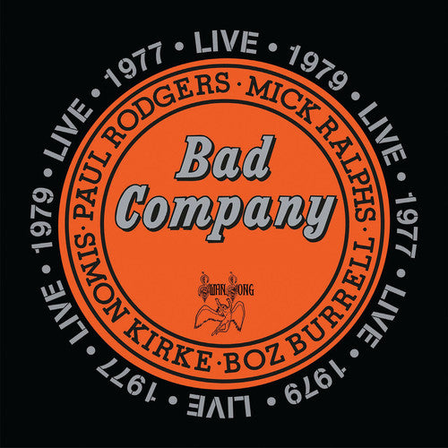 the album cover for Bad Company - Bad Company Live In Concert 1977 & 1979 [2CD]