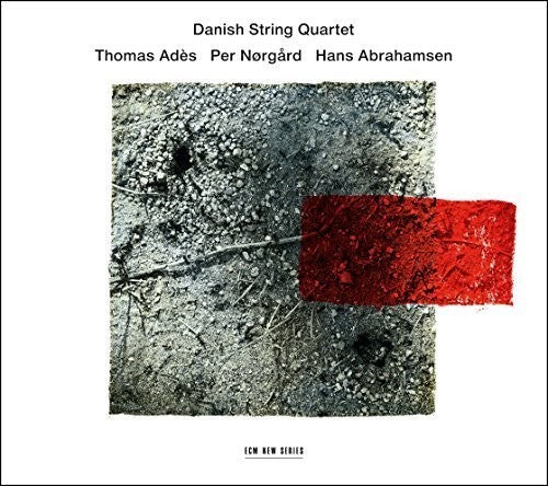 the album cover for Danish String Quartet - Ades / Norgard / Abrahamsen