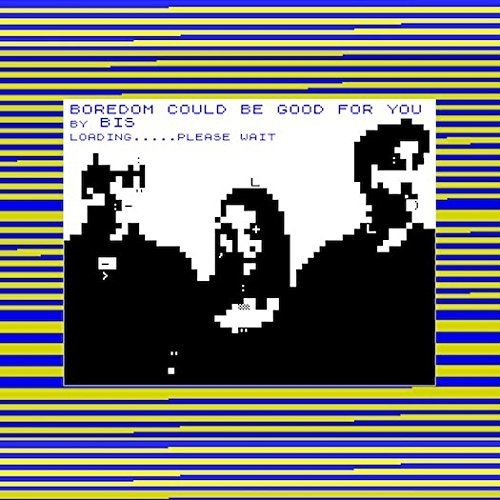 the album cover for Bis / Big Zero - Boredom Could Be / Tear It Up And [Colored Vinyl]