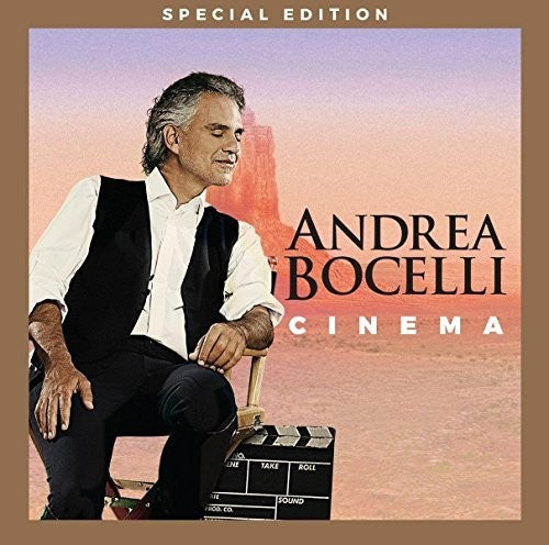 the album cover for Andrea Bocelli - Cinema Special Edition [CD+DVD]
