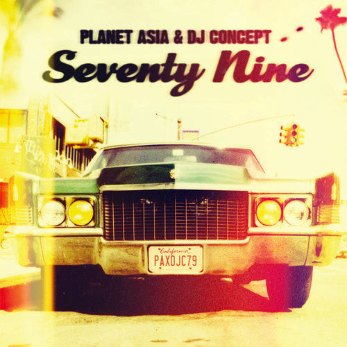 the album cover for Planet Asia / Dj Concept - Seventy Nine