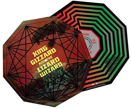 the album cover for King Gizzard & The Lizard Wizard - Nonagon Infinity [Limited Edition 2 LP Picture Disc]