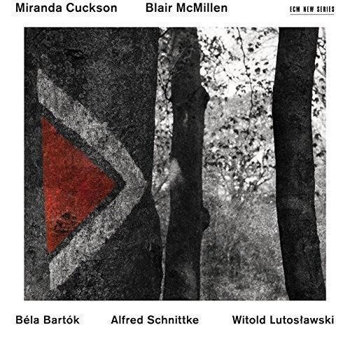 the album cover for Cuckson / Mcmillen - Bartok / Schnittke / Lutoslawski
