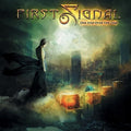 the album cover for First Signal - One Step Over The Line