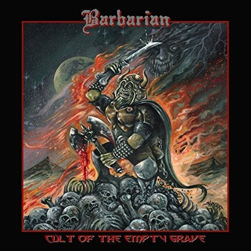 the album cover for Barbarian - Cult of the Empty Grave