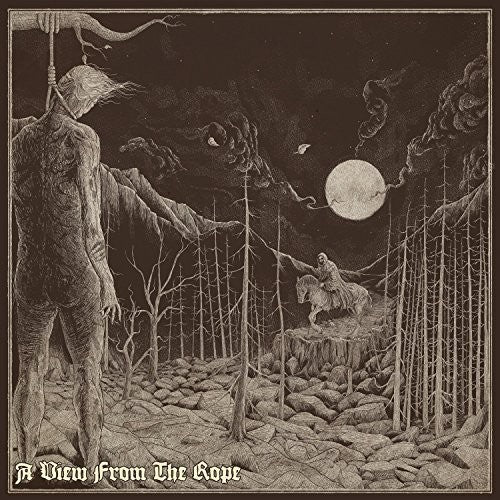 the album cover for Hooded Menace / Loss - A View From The Rope