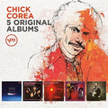 the album cover for Chick Corea -  5 Original Albums [5CD Box Set]