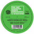 the album cover for Far Out Monster Disco Orchestra - Where Do We Go from Here (Remixes)