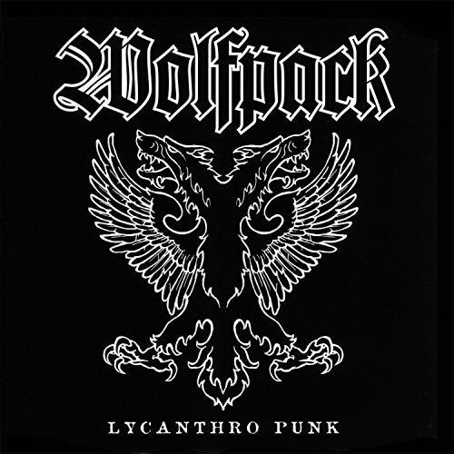the album cover for Wolfpack - Lycanthro Punk