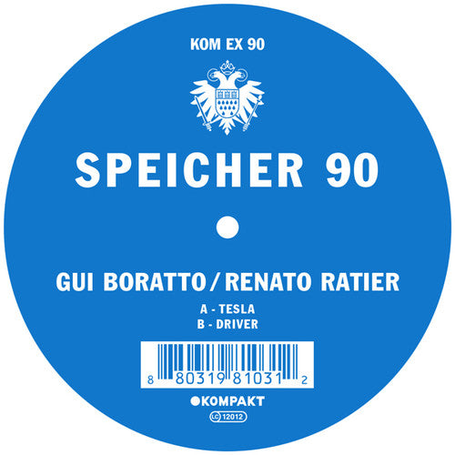 the album cover for Gui Boratto / Ratier,Renato - Speicher 90