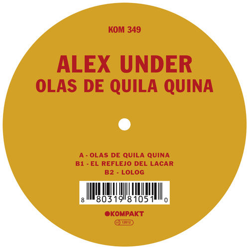 the album cover for Alex Under - Olas de Quila Quina