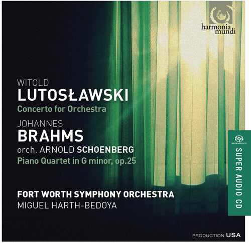 the album cover for Lutoslawski / Miguel Bedoya Harth - Lutoslawski / Concerto For