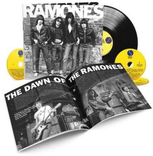 the album cover for Ramones - Ramones: 40th Anniversary Edition [Deluxe 3CD/1LP]