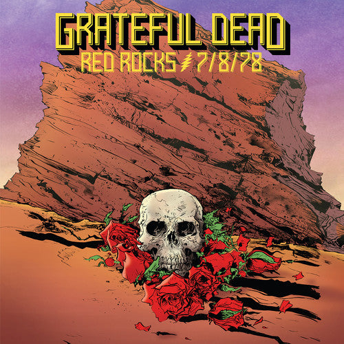 the album cover for Grateful Dead - Red Rocks Amphitheatre, Morrison, CO (7/8/78) [3CD]