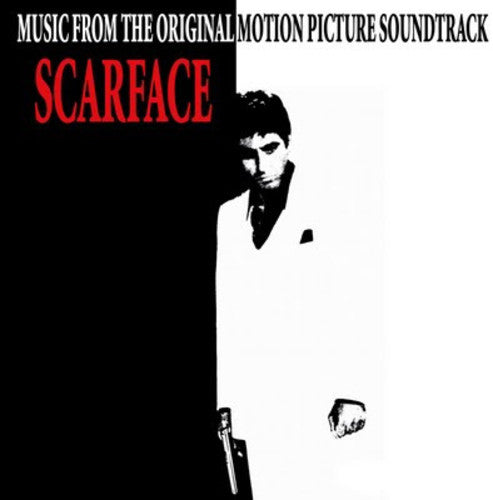 the album cover for Various Artists - Scarface (Music From the Original Motion Picture Soundtrack)