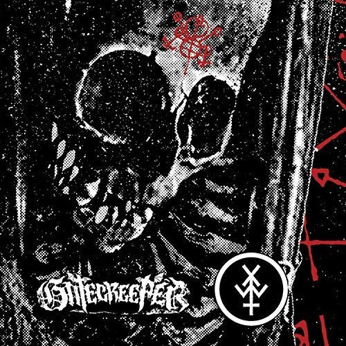 the album cover for Young And In The Way / Gatekeeper - All Your Sins and Solitude