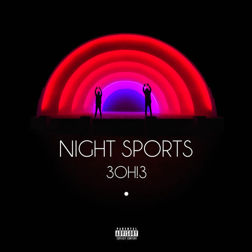 the album cover for 3oh!3 - Night Sports