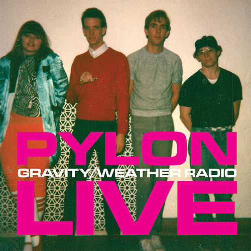 the album cover for Pylon - Gravity / Weather Radio