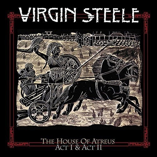 the album cover for Virgin Steele - House Of Atreus I + Ii