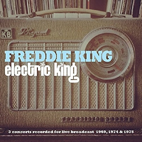 the album cover for Freddie King - Electric King
