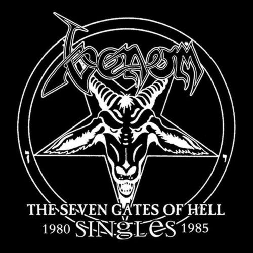 the album cover for Venom - Seven Gates of Hell: Singles