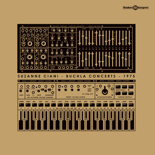 the album cover for Suzanne Ciani - Buchla Concerts 1975