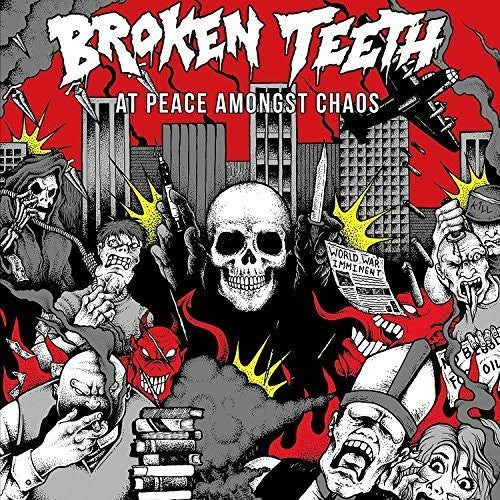 the album cover for Broken Teeth HC - At Peace Amongst Chaos