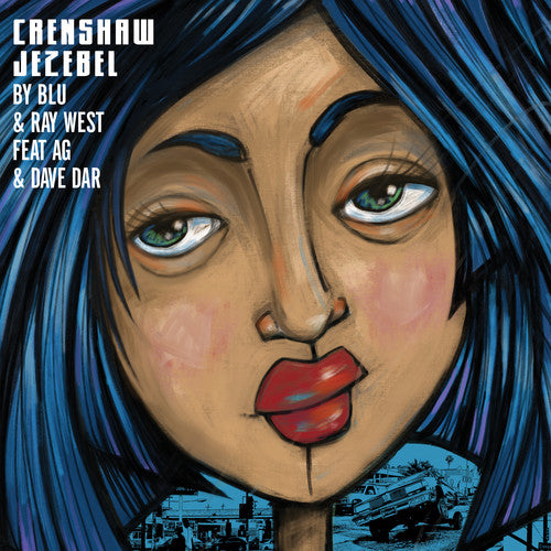 the album cover for Blu - Crenshaw Jezebel [LP]