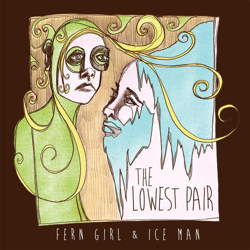 the album cover for The Lowest Pair - Fern Girl And Ice Man